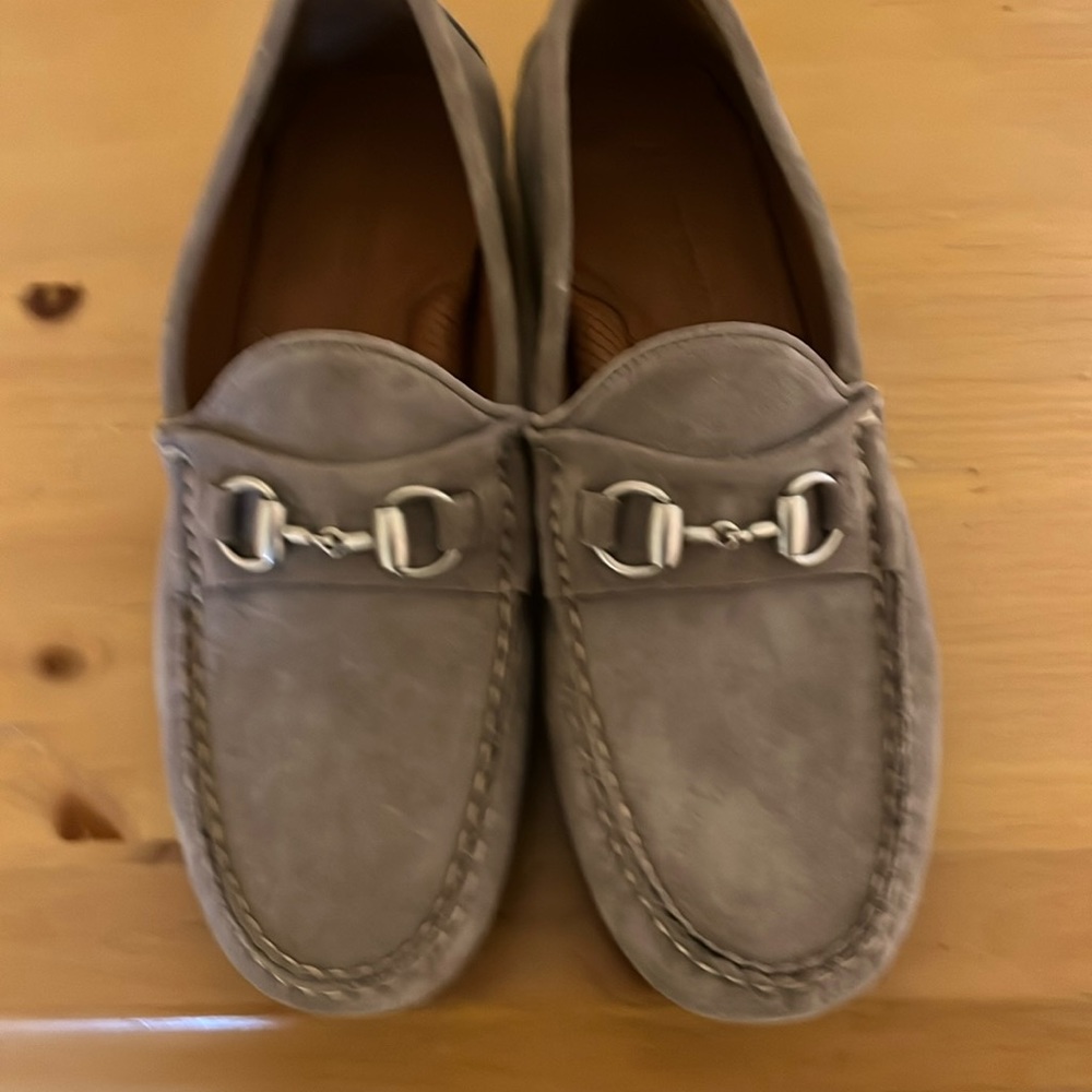 Never worn grey bit loafer